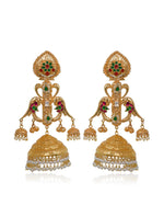 Load image into Gallery viewer, Azure Golden Earrings