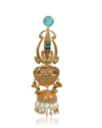 Load image into Gallery viewer, Crimson Golden Earrings