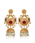 Load image into Gallery viewer, Kalyani Golden Earrings