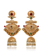 Load image into Gallery viewer, Nandini Golden Earrings