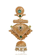 Load image into Gallery viewer, Nandini Golden Earrings