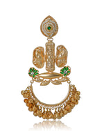 Load image into Gallery viewer, Falak Golden Earrings