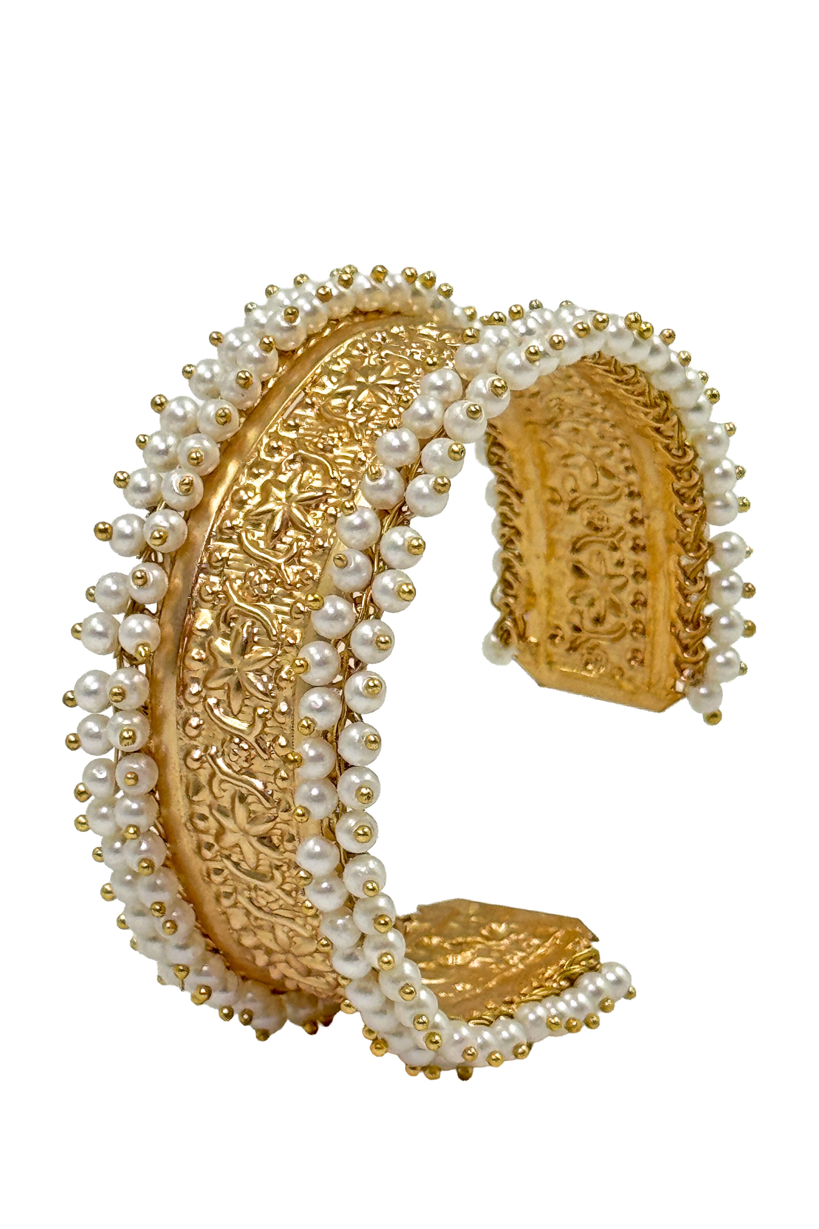 DESIGNER ETHNIC HANDMADE KADA WITH PEARL
