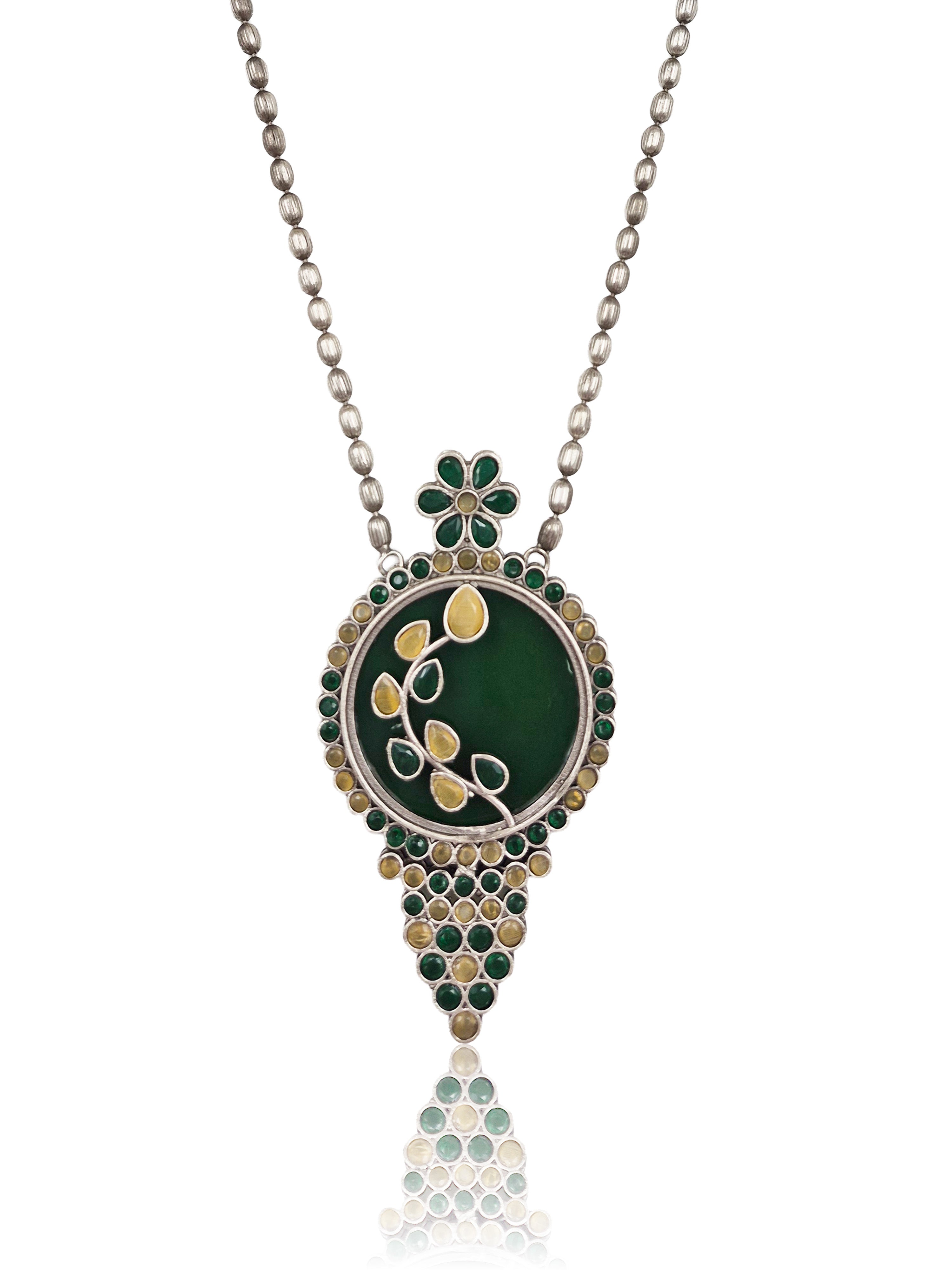 Dia Stone Necklace Set