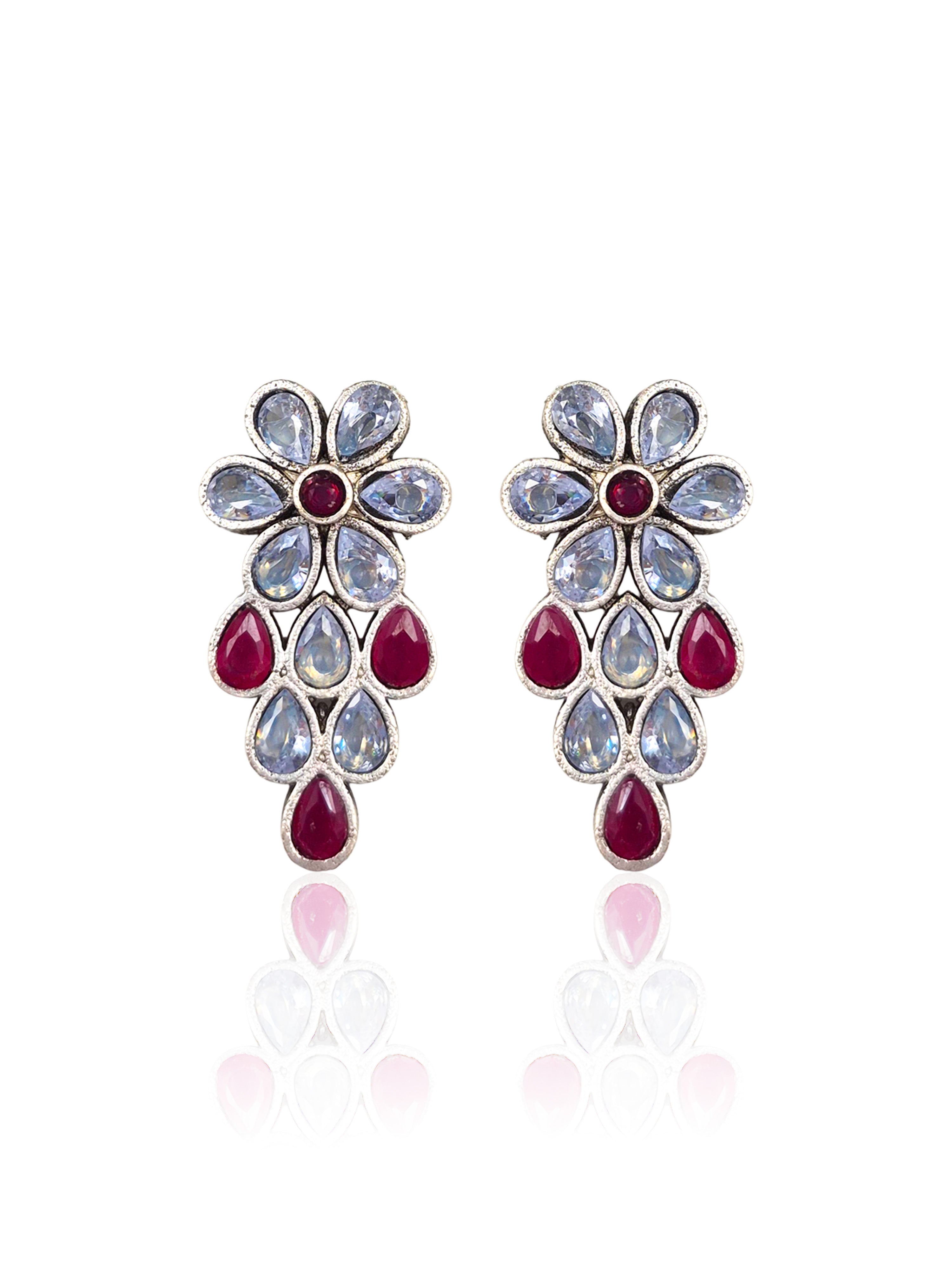 Dia Stone Necklace Set