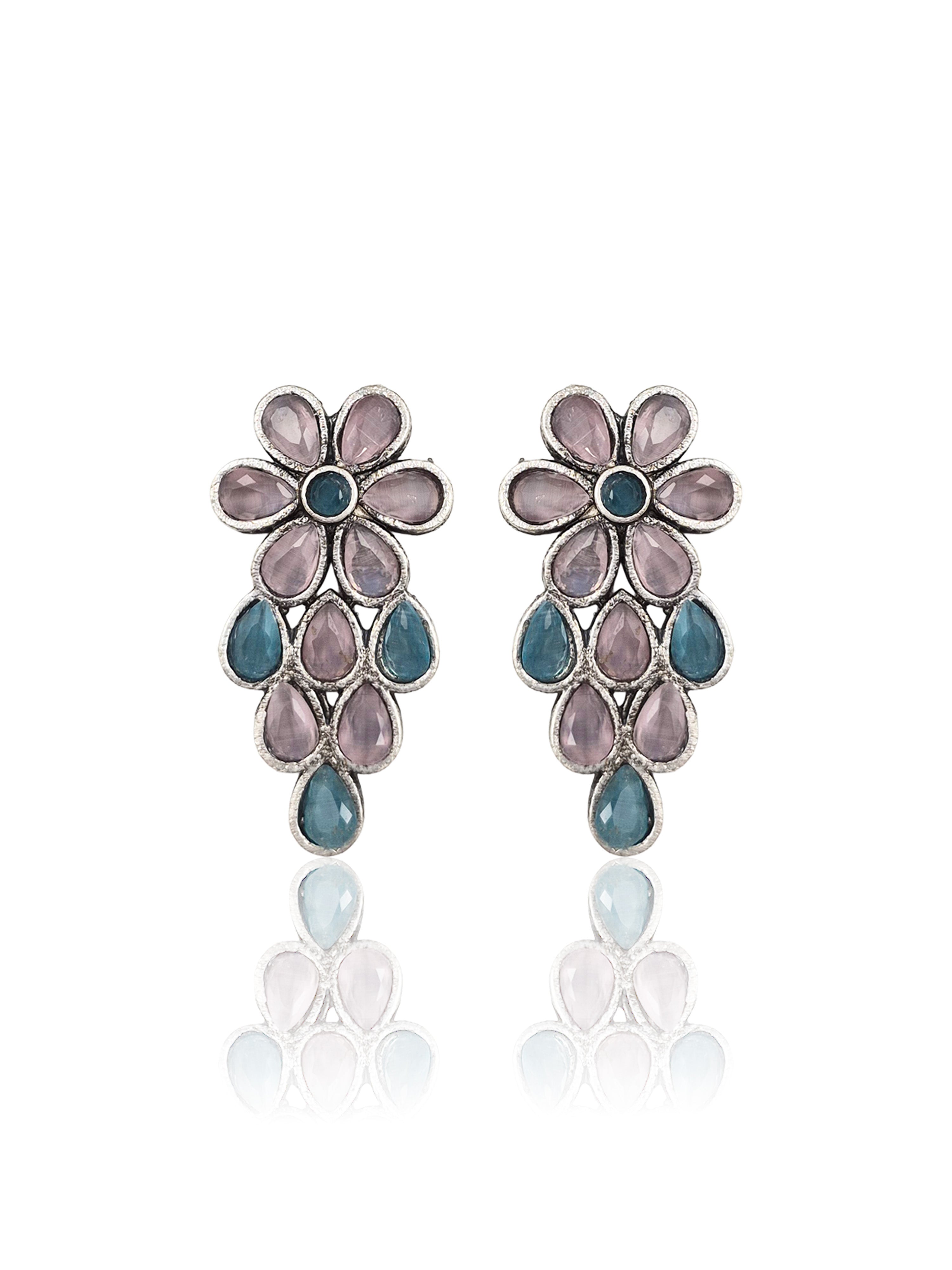 Dia Stone Necklace Set