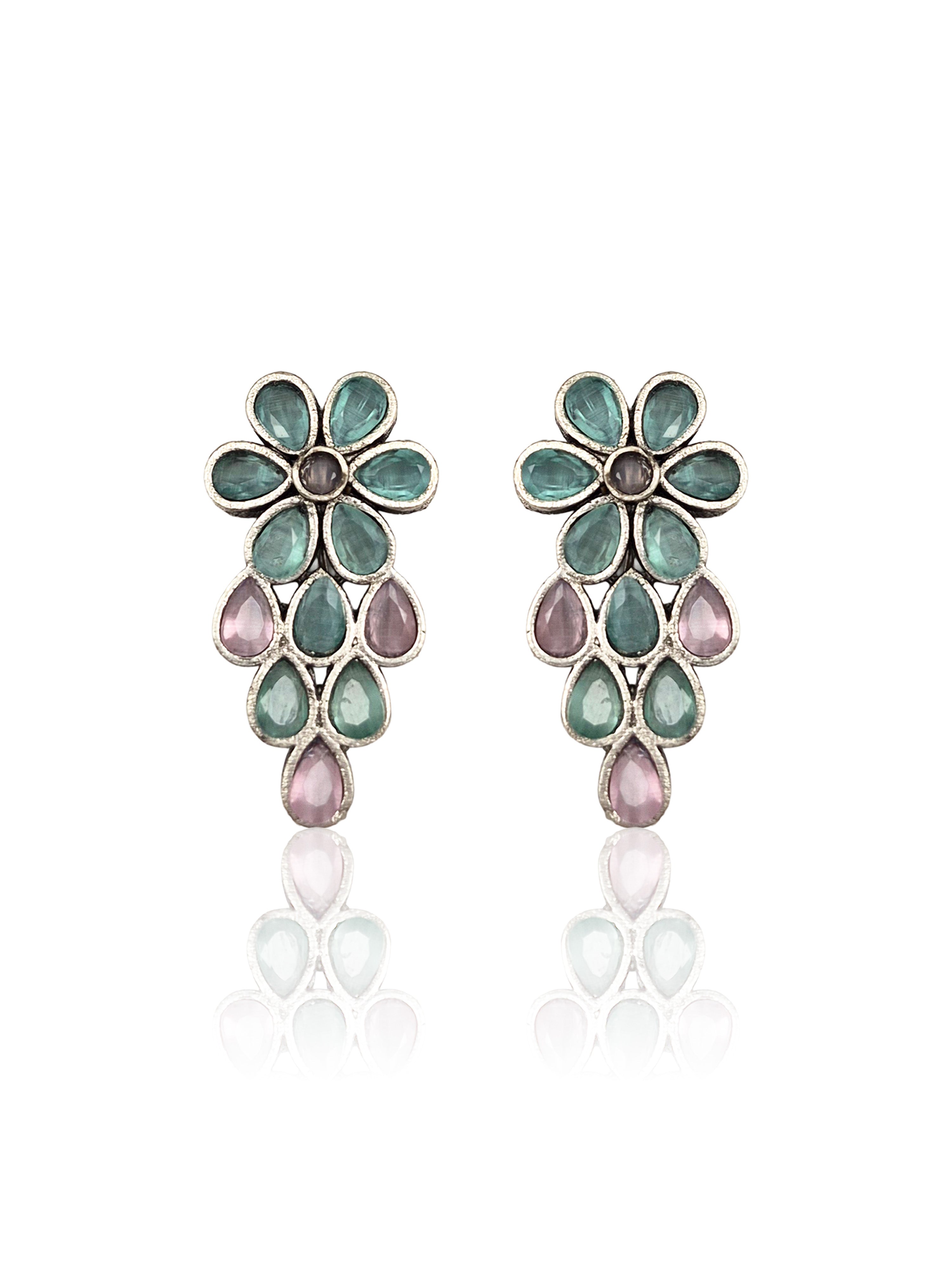 Dia Stone Necklace Set