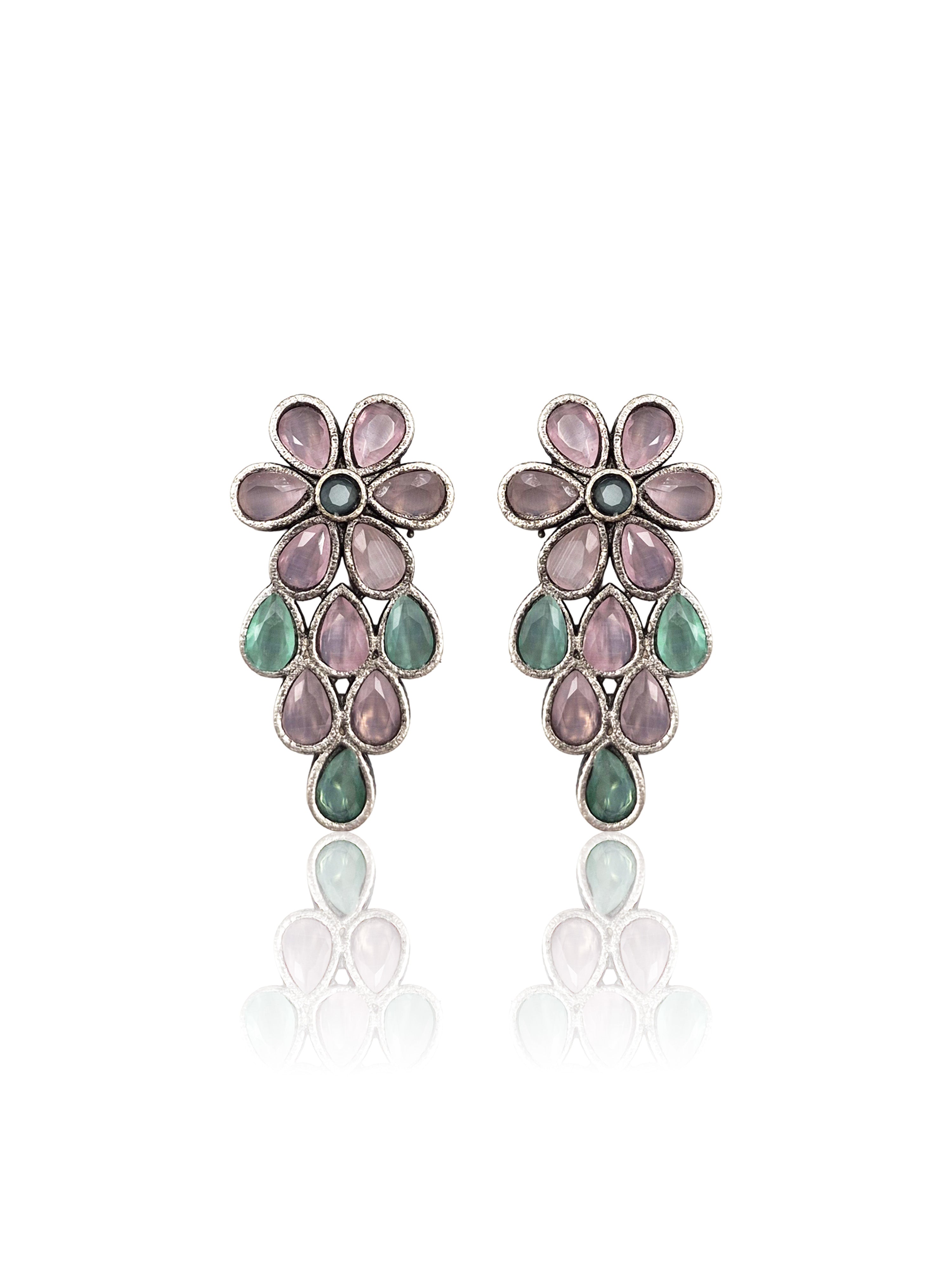 Dia Stone Necklace Set