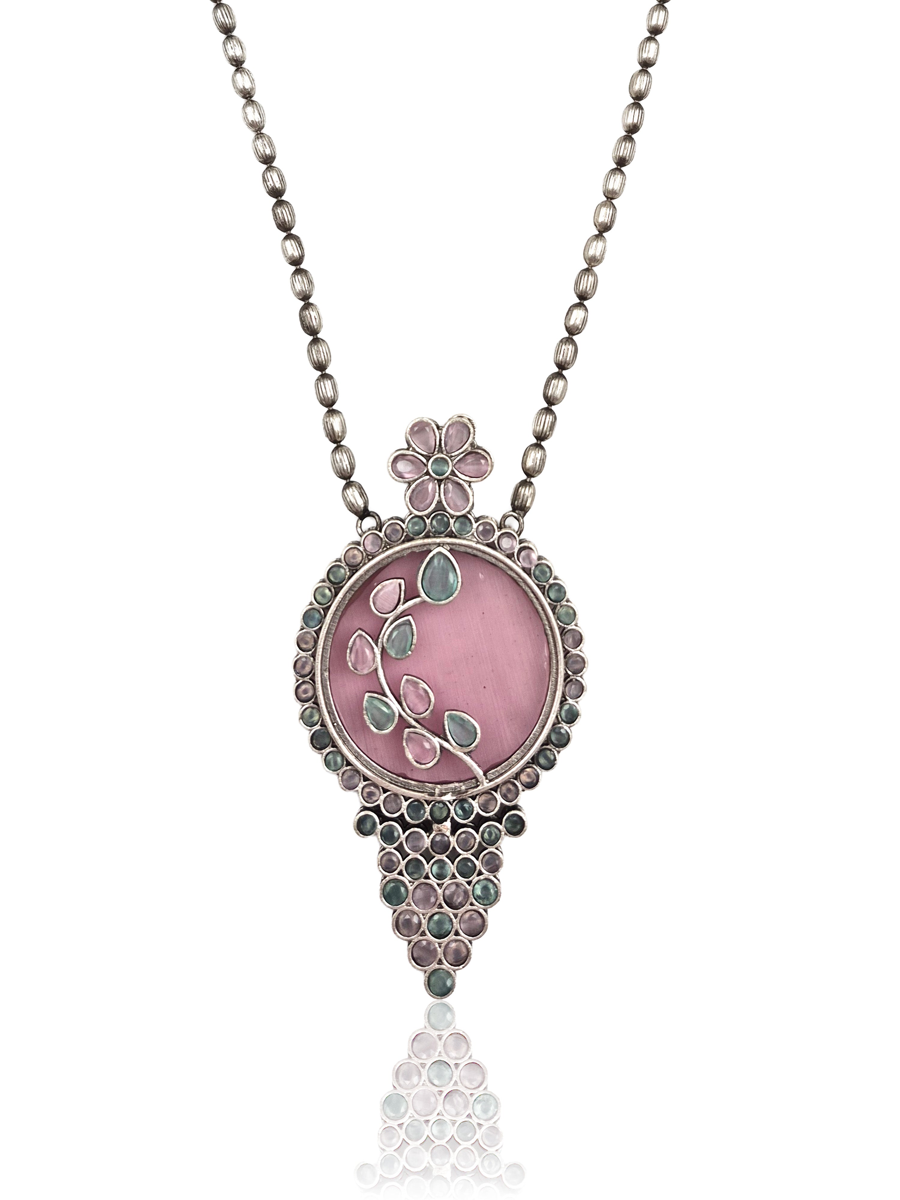 Dia Stone Necklace Set