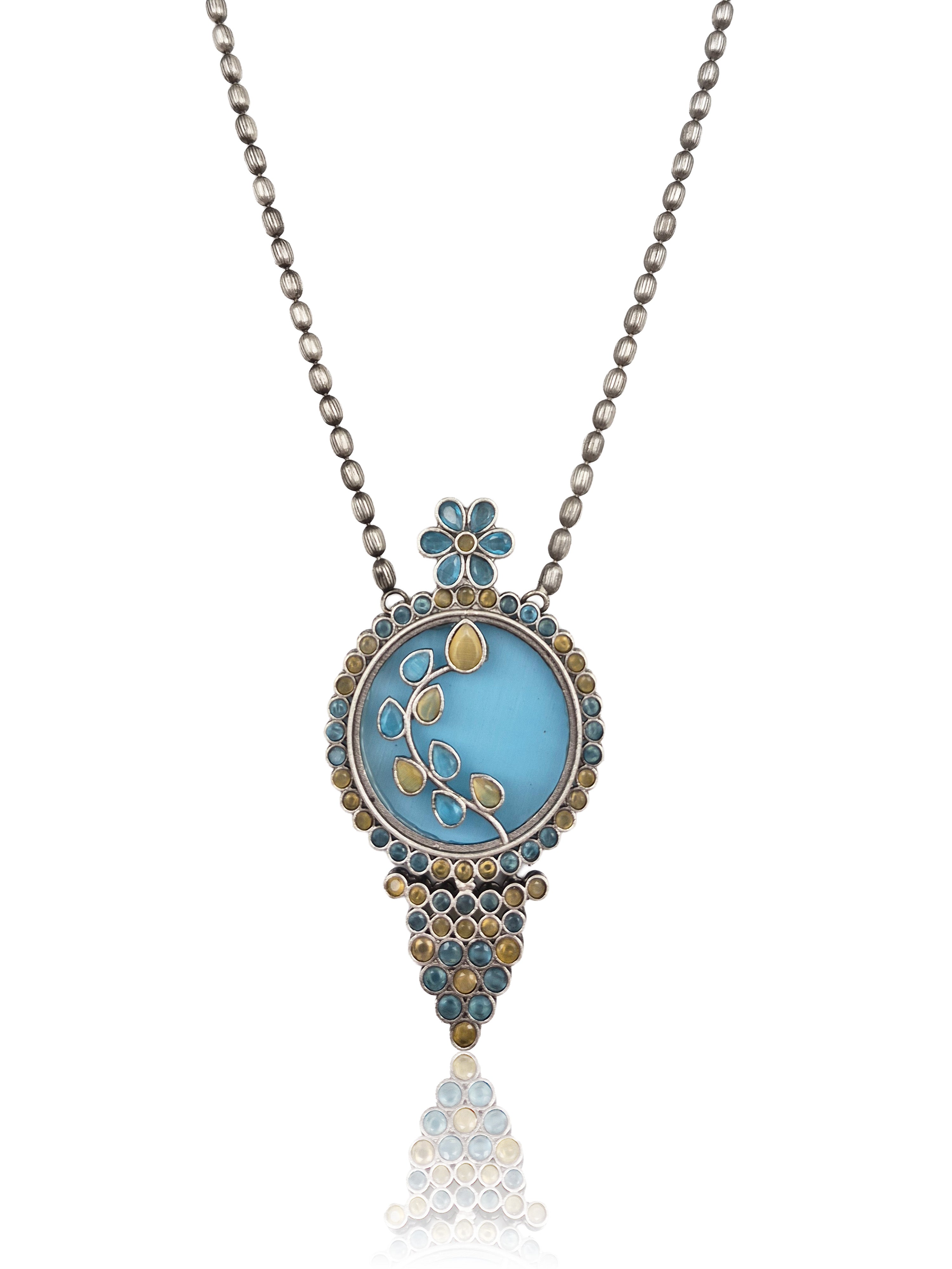 Dia Stone Necklace Set