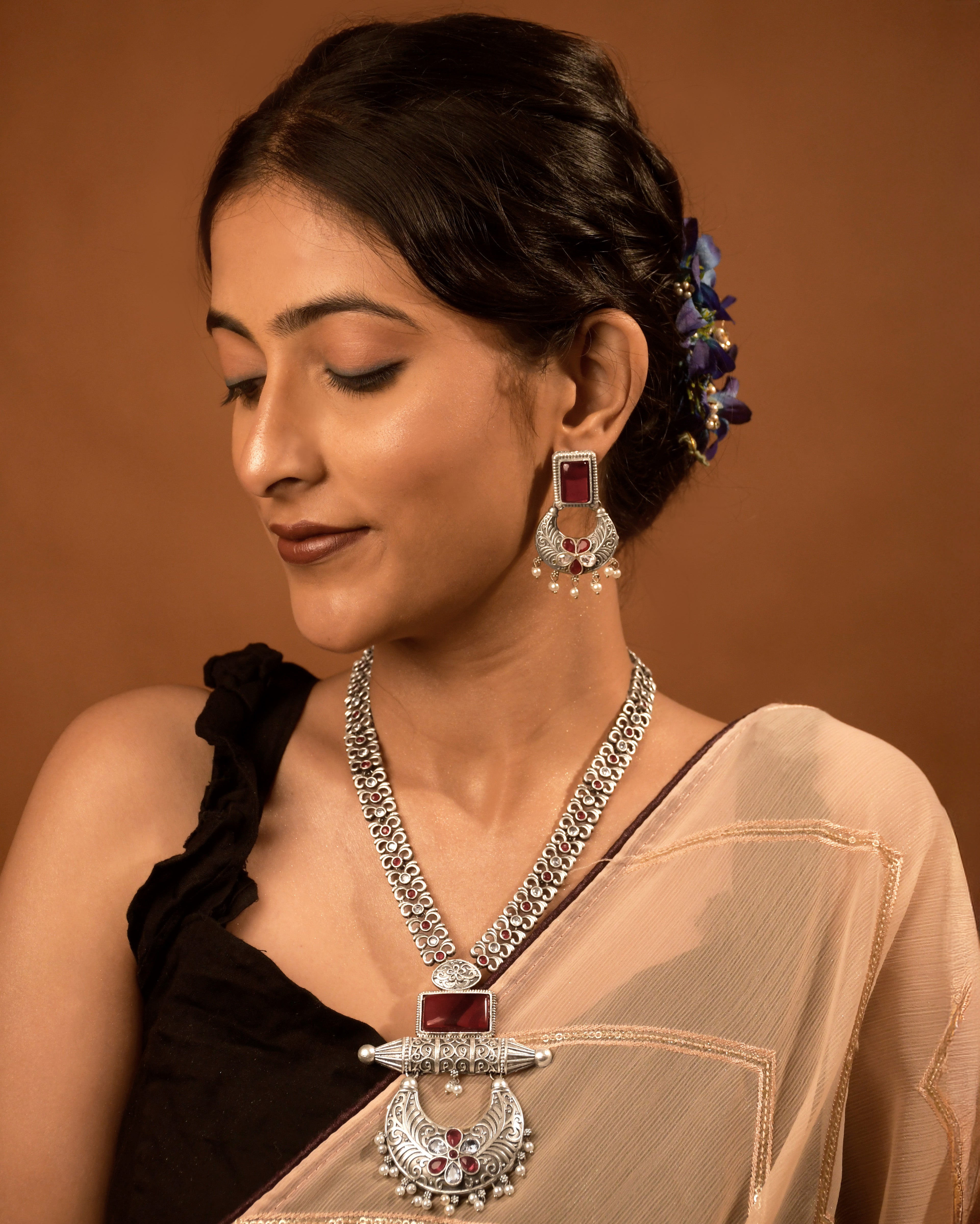 Bella Stone Necklace Set