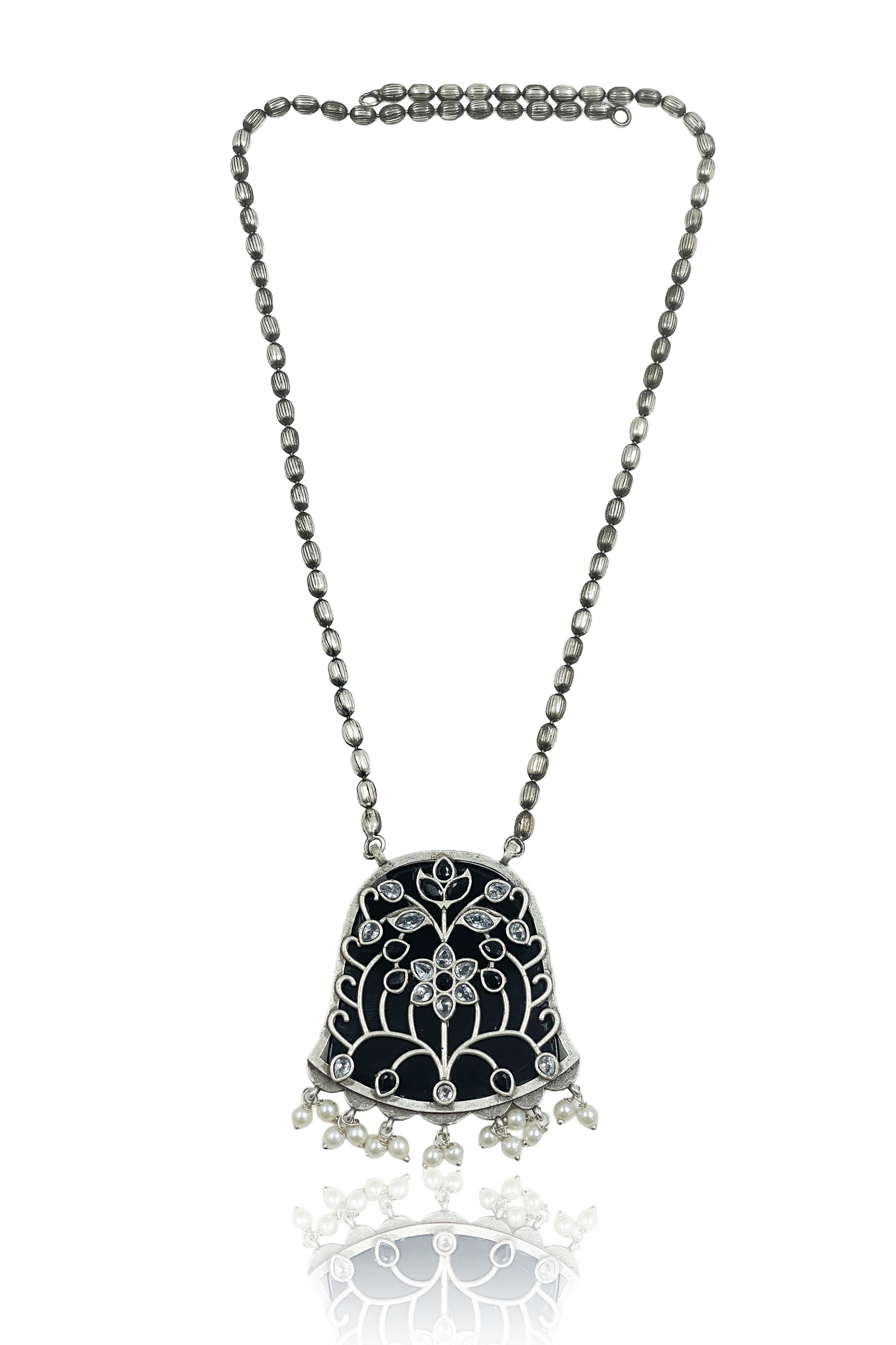 MANASVI STONE NECKLACE SET