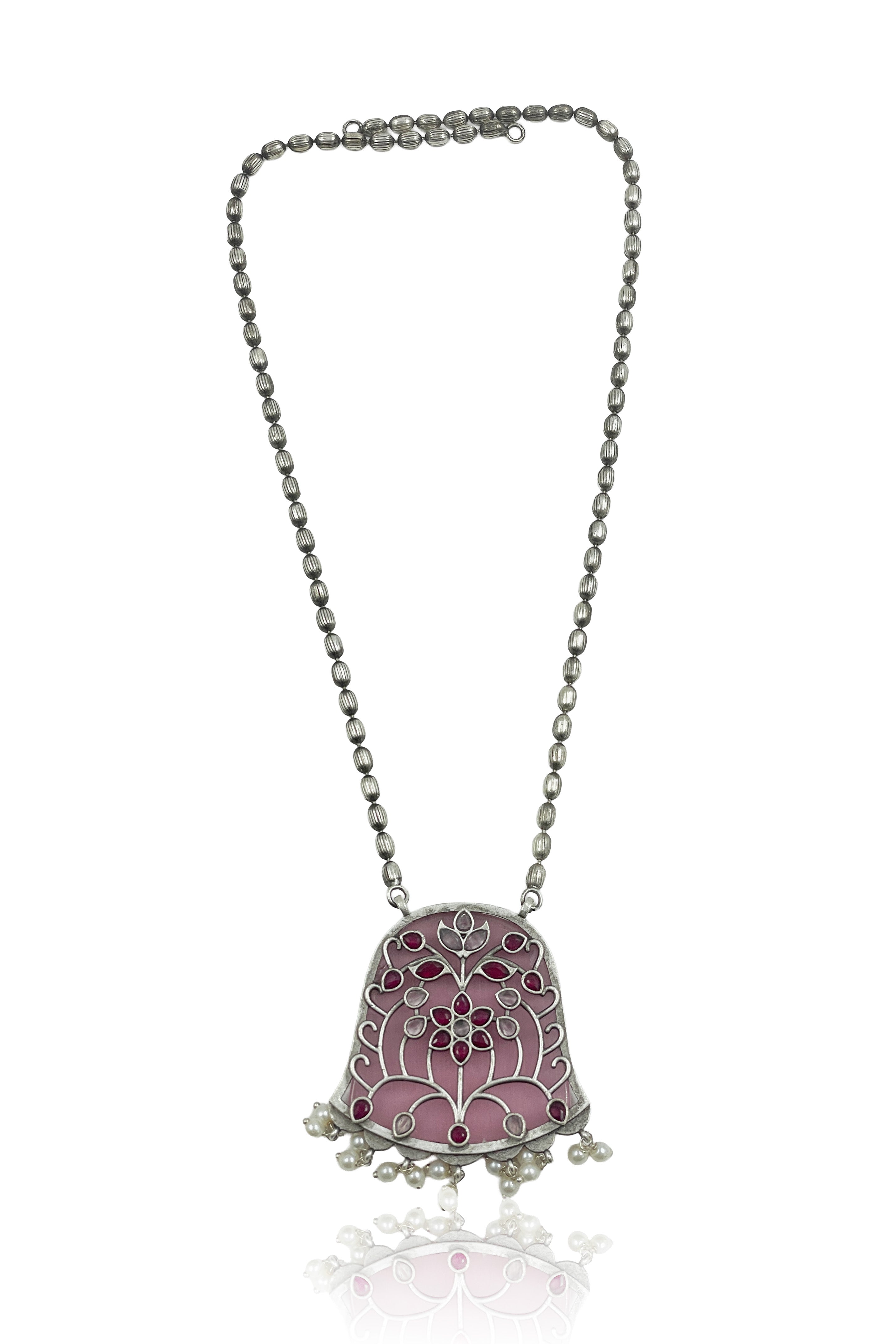 MANASVI STONE NECKLACE SET