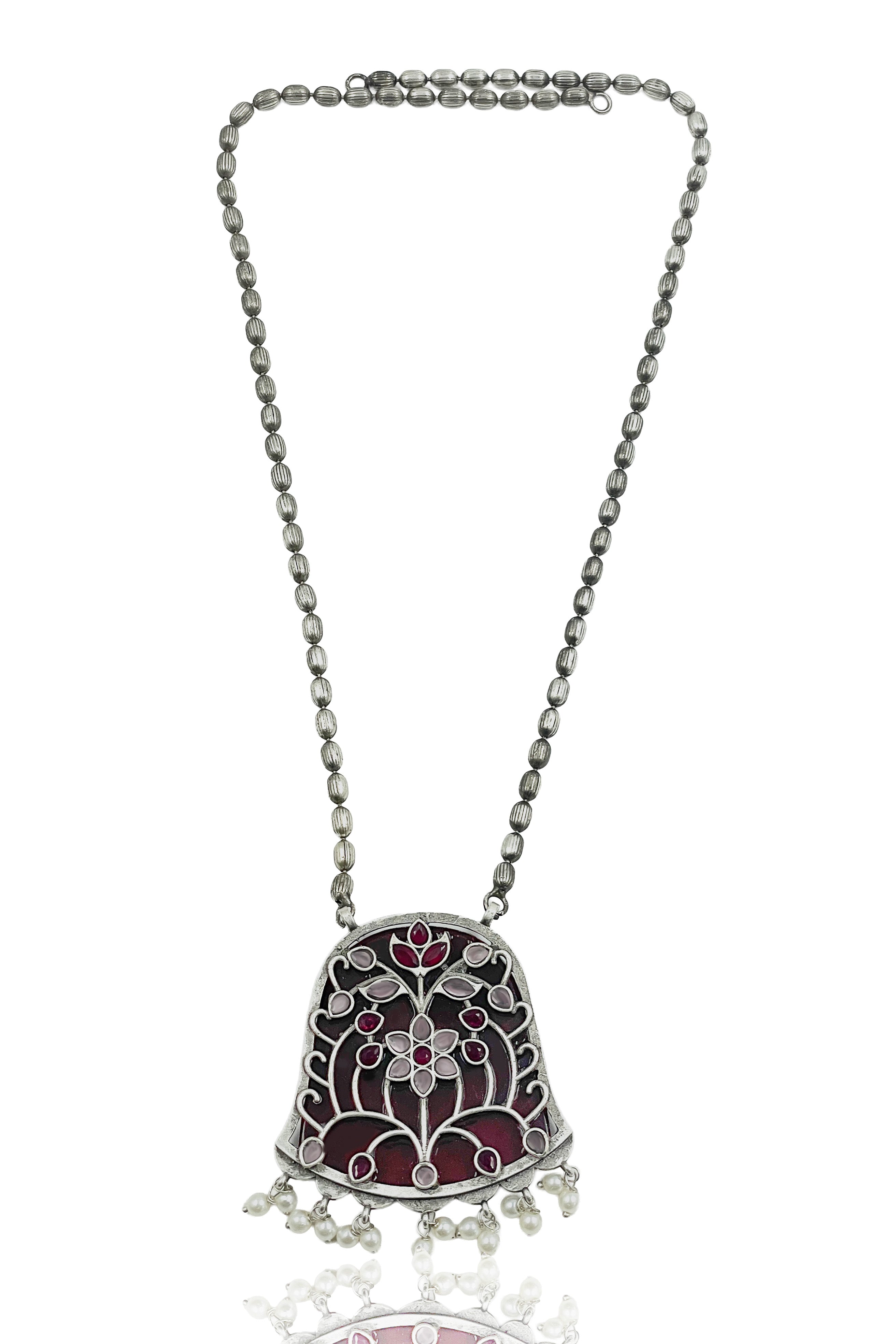 MANASVI STONE NECKLACE SET