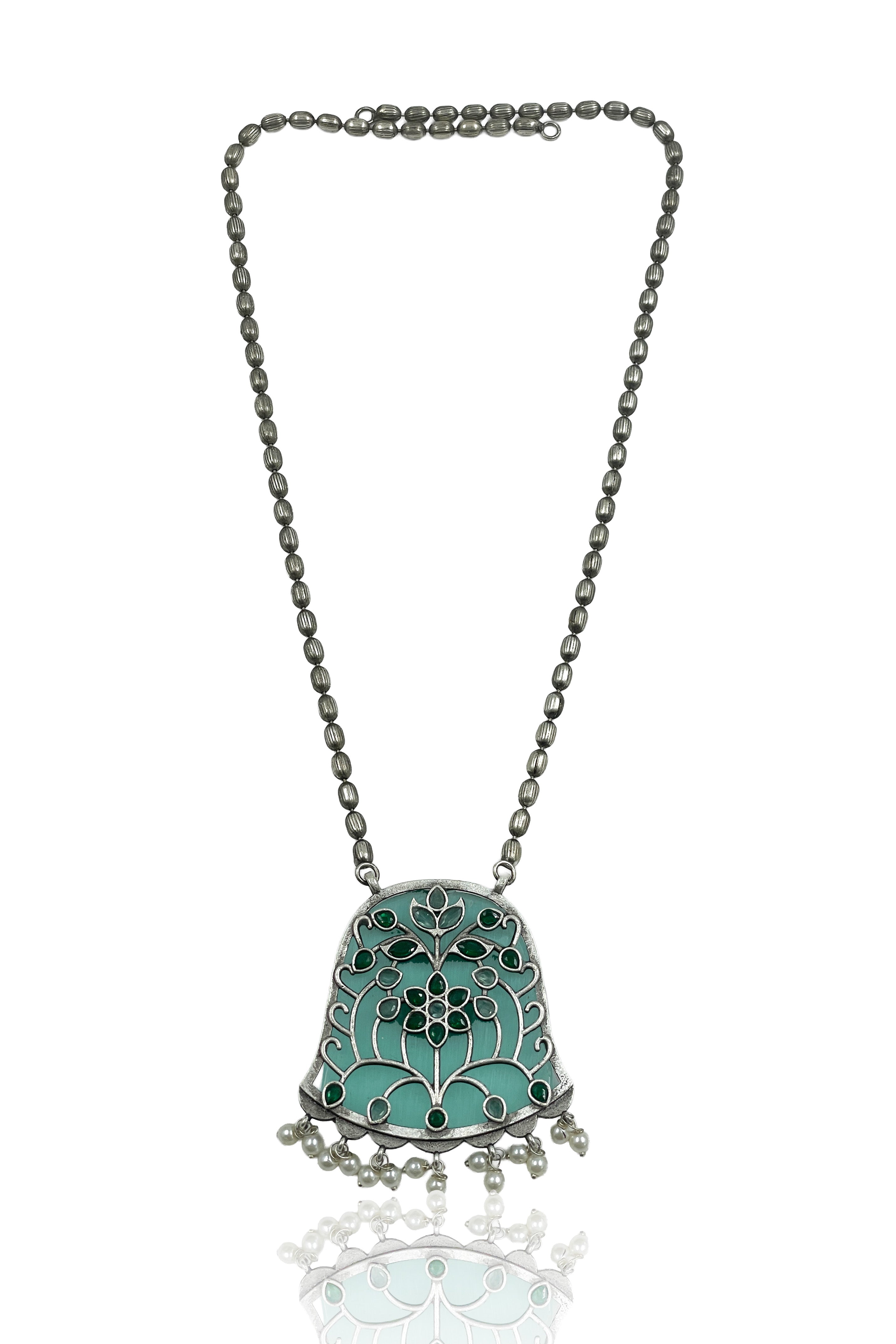 MANASVI STONE NECKLACE SET