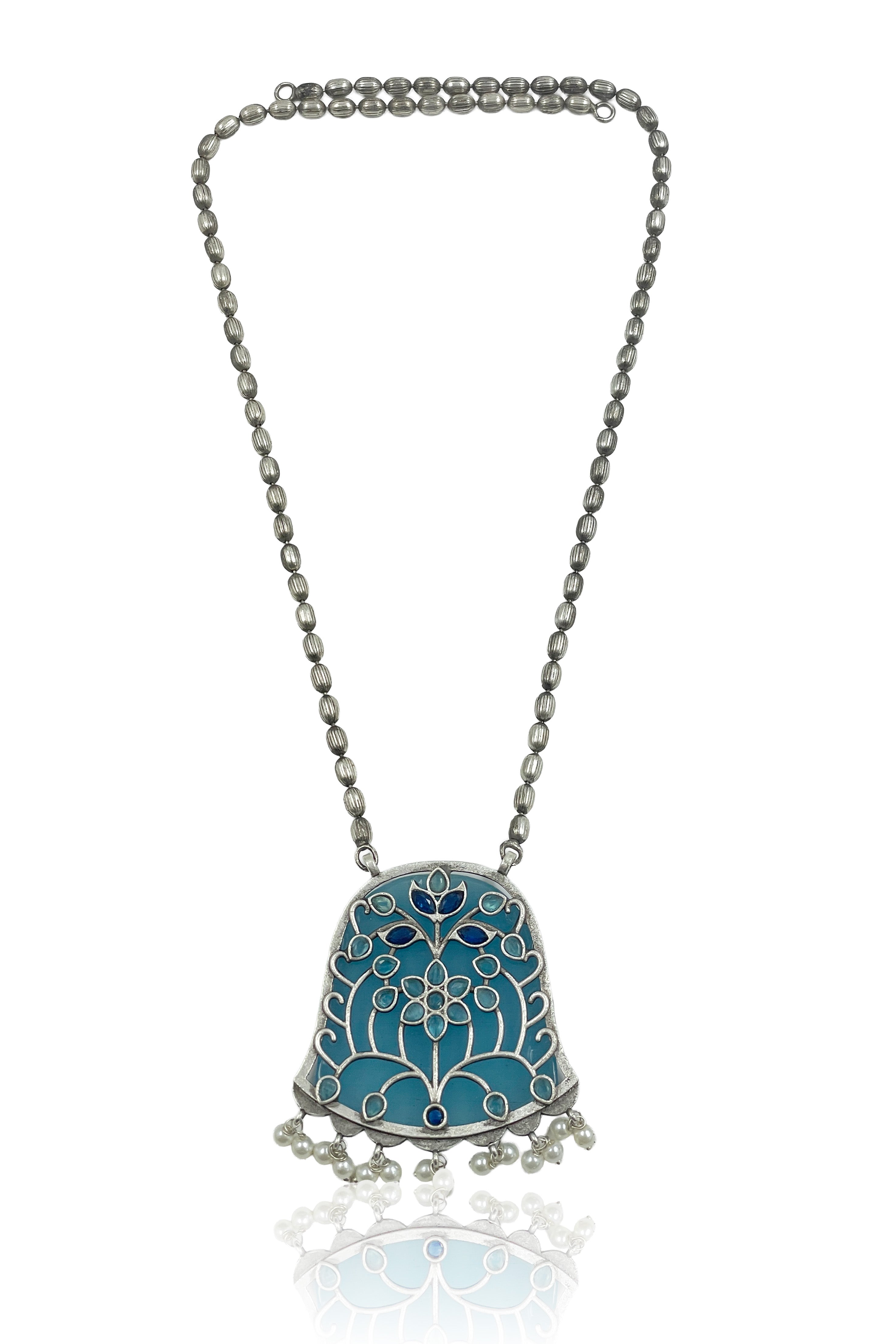 MANASVI STONE NECKLACE SET