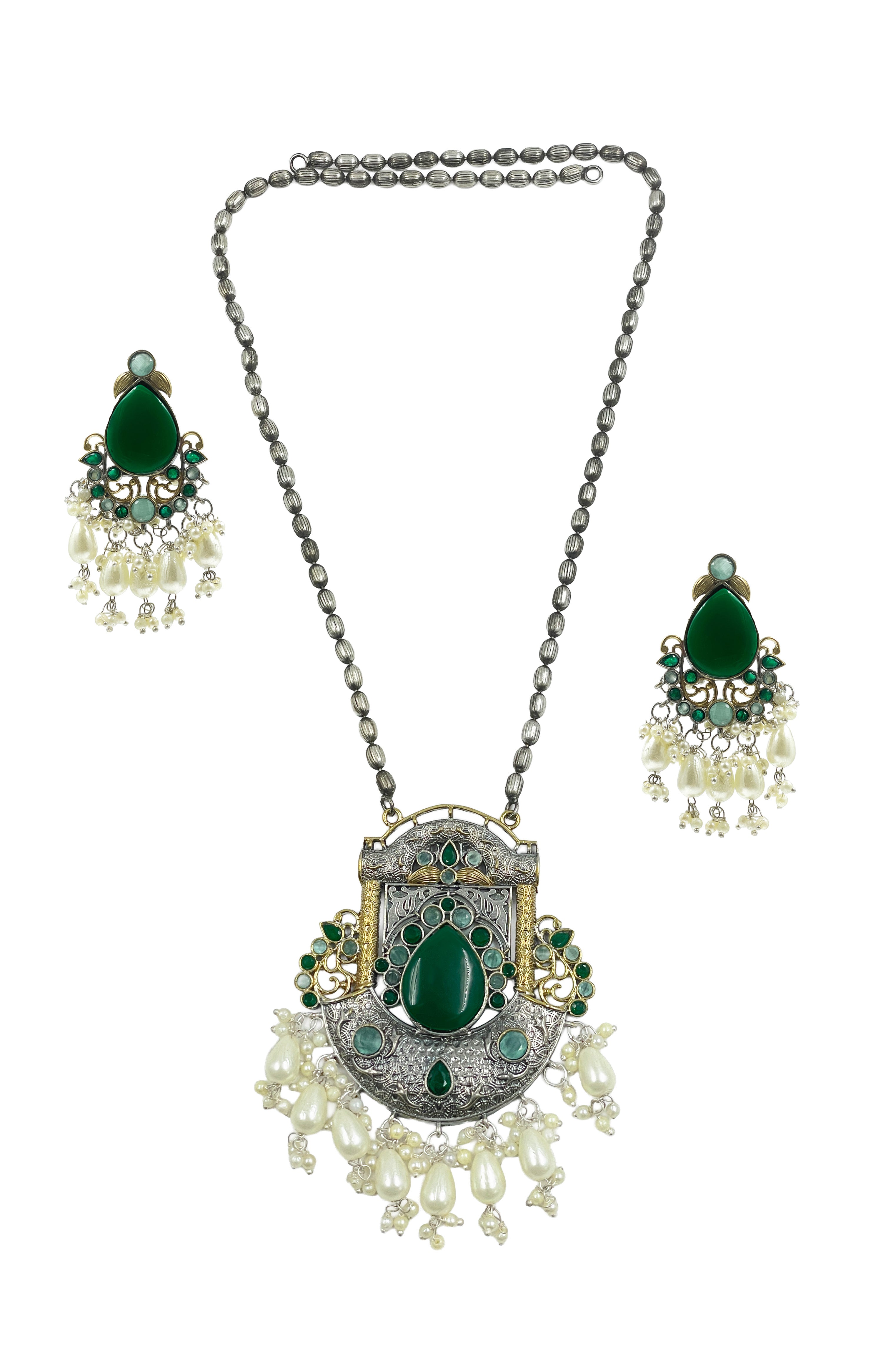 ANNA STONE NECKLACE SET