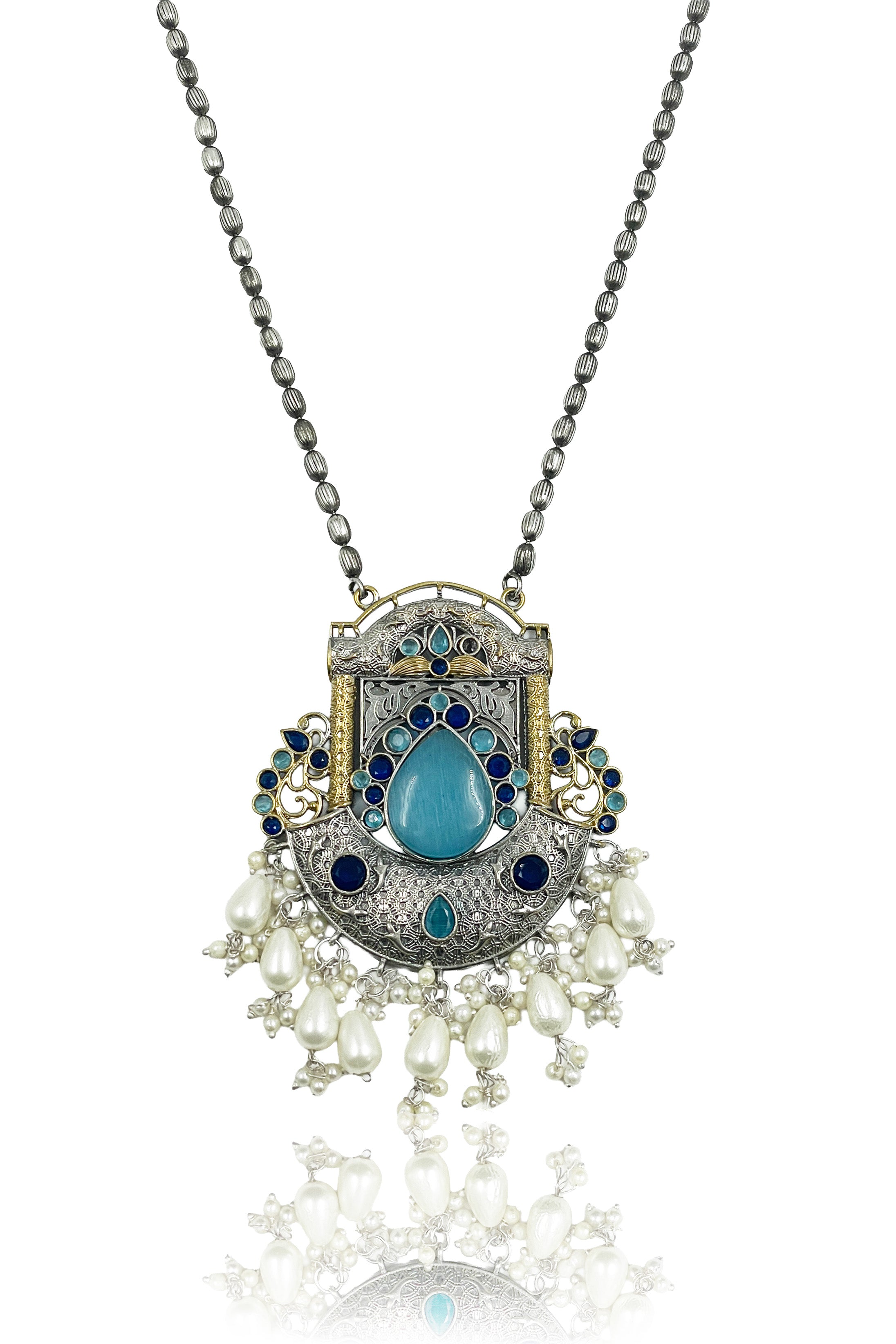 ANNA STONE NECKLACE SET
