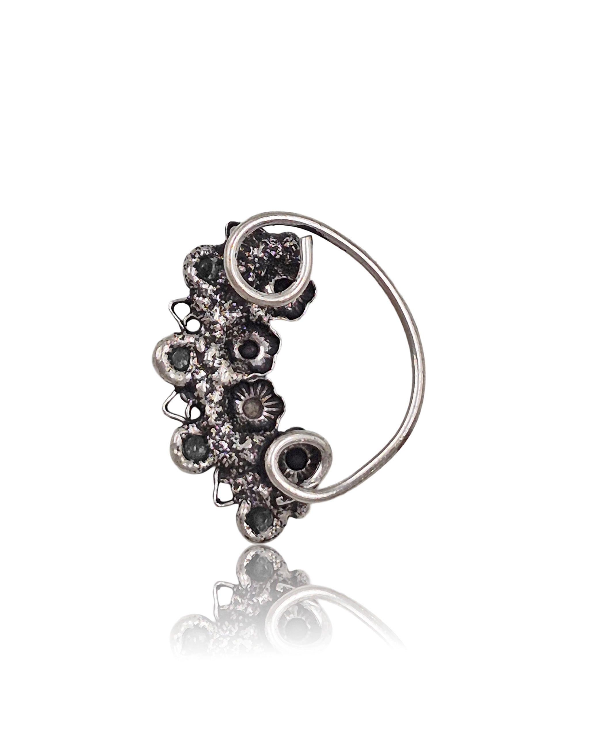 RUHI OXIDISED MAHARASHTRIAN NOSEPIN COMBO OF 2