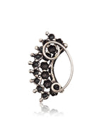 Load image into Gallery viewer, Elegant Oxidised Maharashtrian Nosepin Combo Of 3