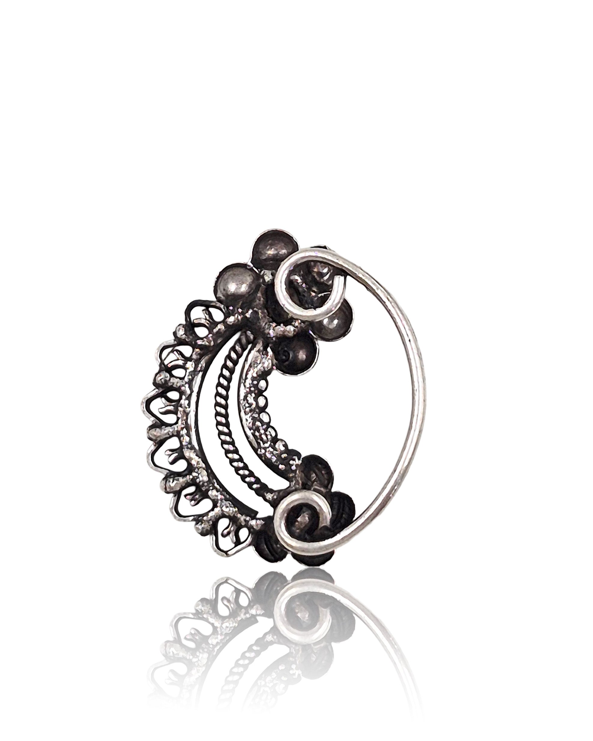 KRITIKA OXIDISED MAHARASHTRIAN NOSEPIN COMBO OF 2
