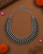 Load image into Gallery viewer, RITIKA OXIDISED SHORT NECKLACE