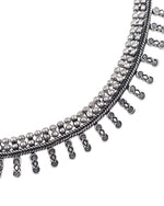 Load image into Gallery viewer, TRISHA BRASS MATERIAL SHORT NECKLACE