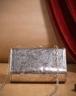 Load image into Gallery viewer, SILVER OXIDISED PURSE