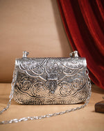 Load image into Gallery viewer, Silver Oxidised Purse