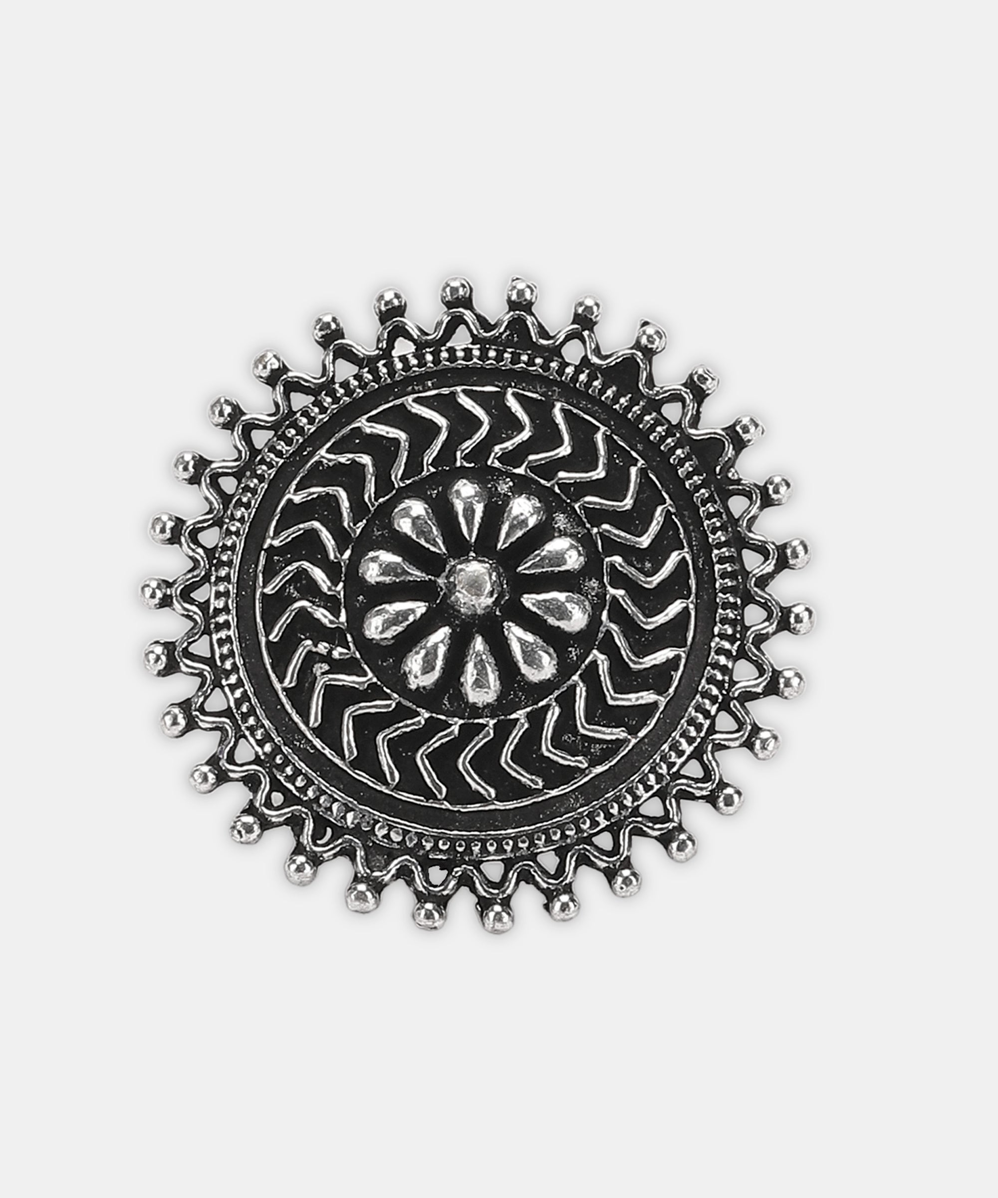 MAHI SILVER OXIDISED JEWELLLERY SET COMBO