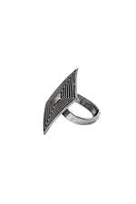 Load image into Gallery viewer, Jiya Designer Oxidised Ring