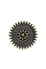 Load image into Gallery viewer, Isha Designer Oxidised Silver Ring