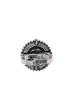 Load image into Gallery viewer, Nayra Designer Oxidised Silver Ring