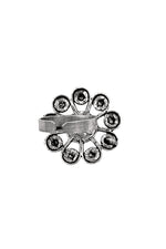 Load image into Gallery viewer, Prishika Designer Oxidised Silver Ring