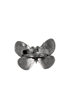 Load image into Gallery viewer, Butterfly Bloom Oxidised Silver Ring