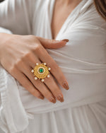 Load image into Gallery viewer, Vishwa Golden Ring