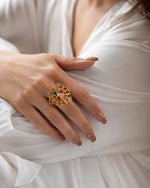 Load image into Gallery viewer, Vritika Golden Ring