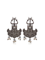 Load image into Gallery viewer, DRISHTI OXIDISED DANGLER EARRINGS