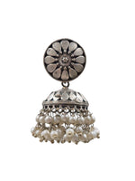 Load image into Gallery viewer, Aarohi Silver Lookalike Earrings