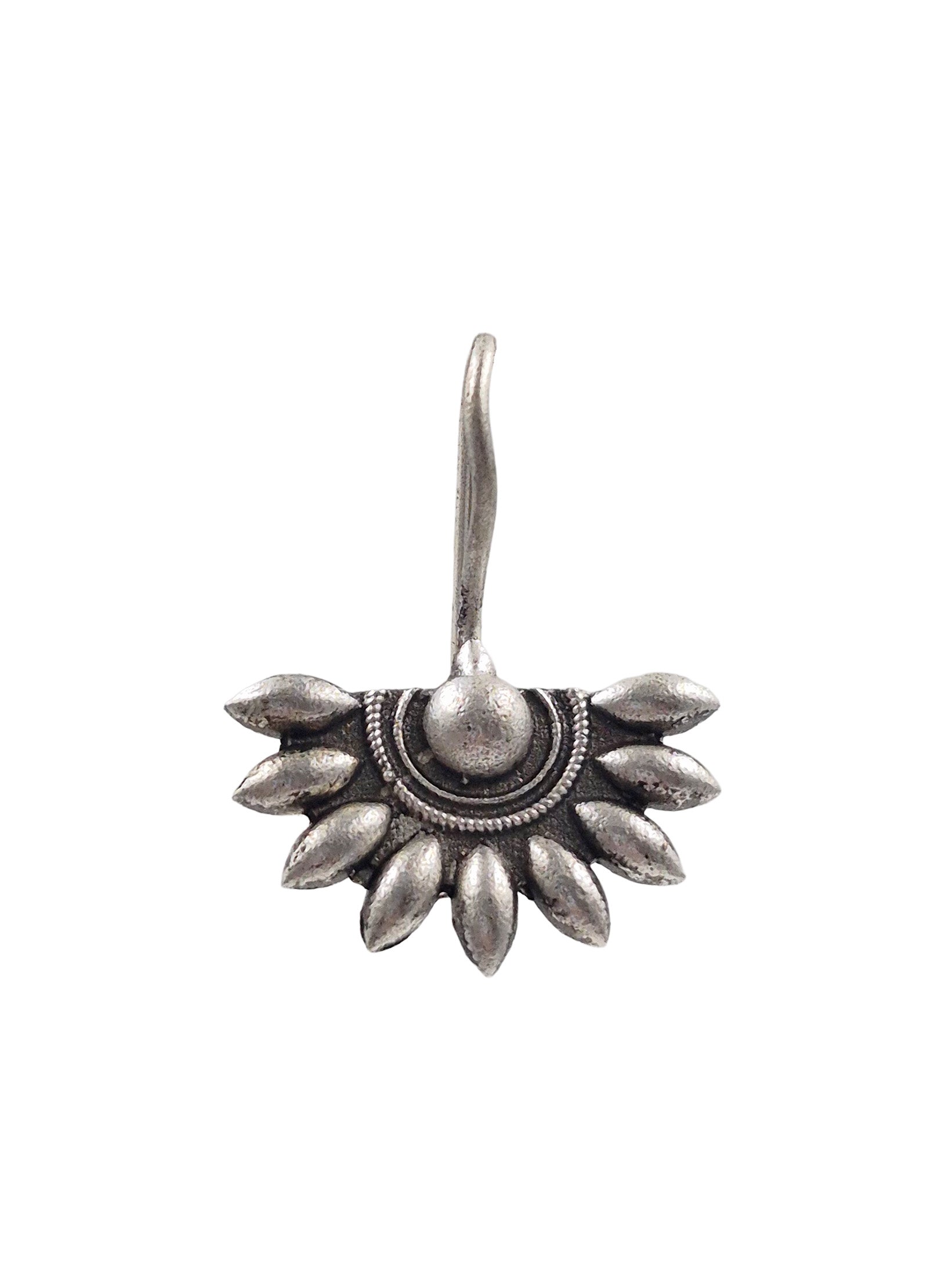 SHLOKA SILVER LOOKALIKE STUD EARRINGS