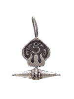 Load image into Gallery viewer, JAHANVI SILVER LOOKALIKE STUD EARRINGS