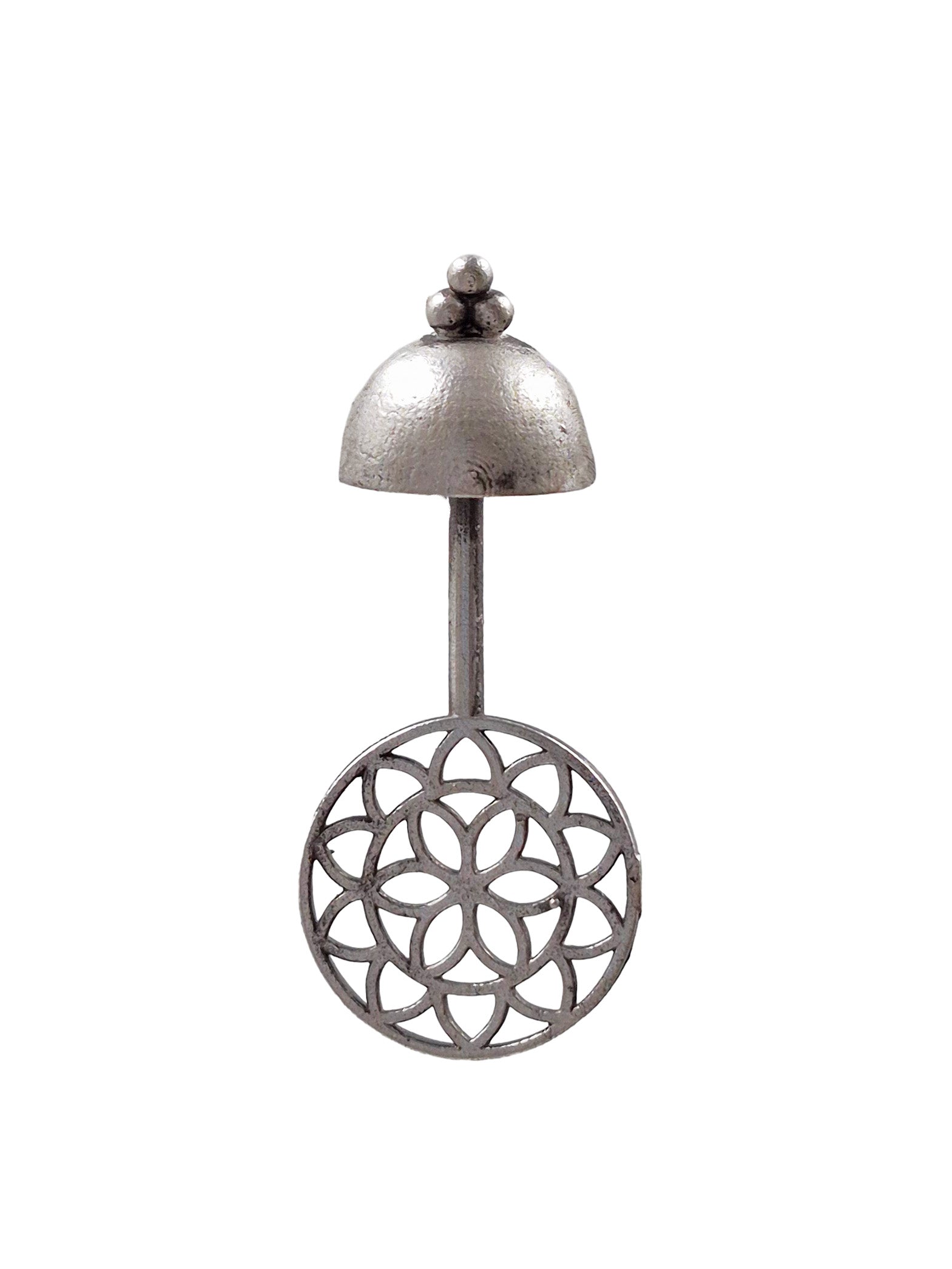 AASHVI SILVER LOOKALIKE STUD EARRINGS
