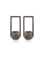 Load image into Gallery viewer, LUCY SILVER LOOKALIKE STUD EARRINGS