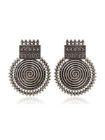 Load image into Gallery viewer, IMAARA SILVER LOOKALIKE STUD EARRINGS