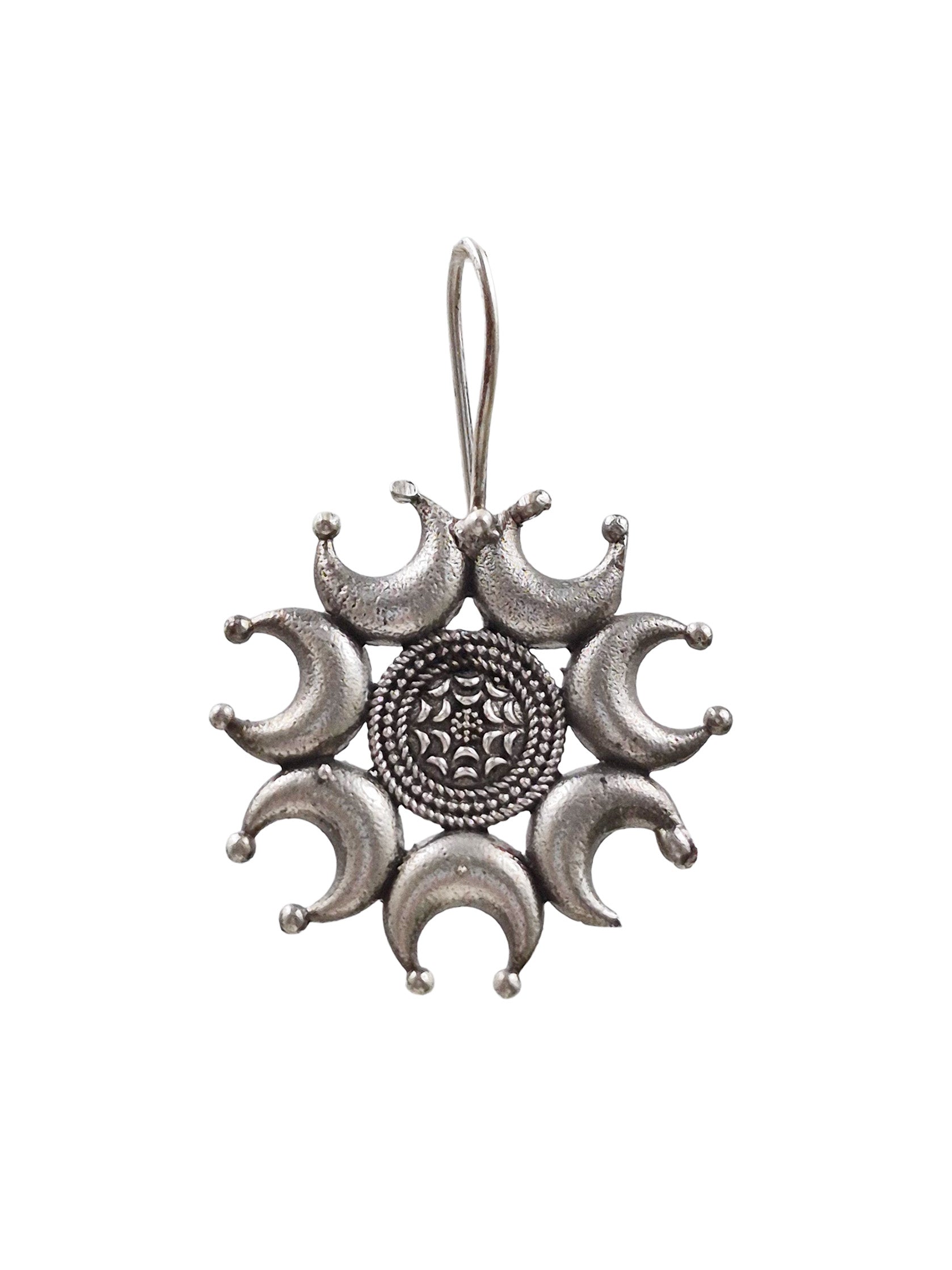 RIA SILVER LOOKALIKE STUD EARRINGS