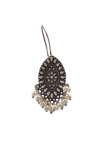 Load image into Gallery viewer, KASHISH SILVER LOOKALIKE STUD EARRINGS