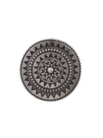 Load image into Gallery viewer, RADHIKA SILVER LOOKALIKE STUD EARRINGS