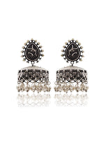 Load image into Gallery viewer, AARUSHI OXIDISED JHUMKHA