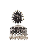 Load image into Gallery viewer, AARUSHI OXIDISED JHUMKHA