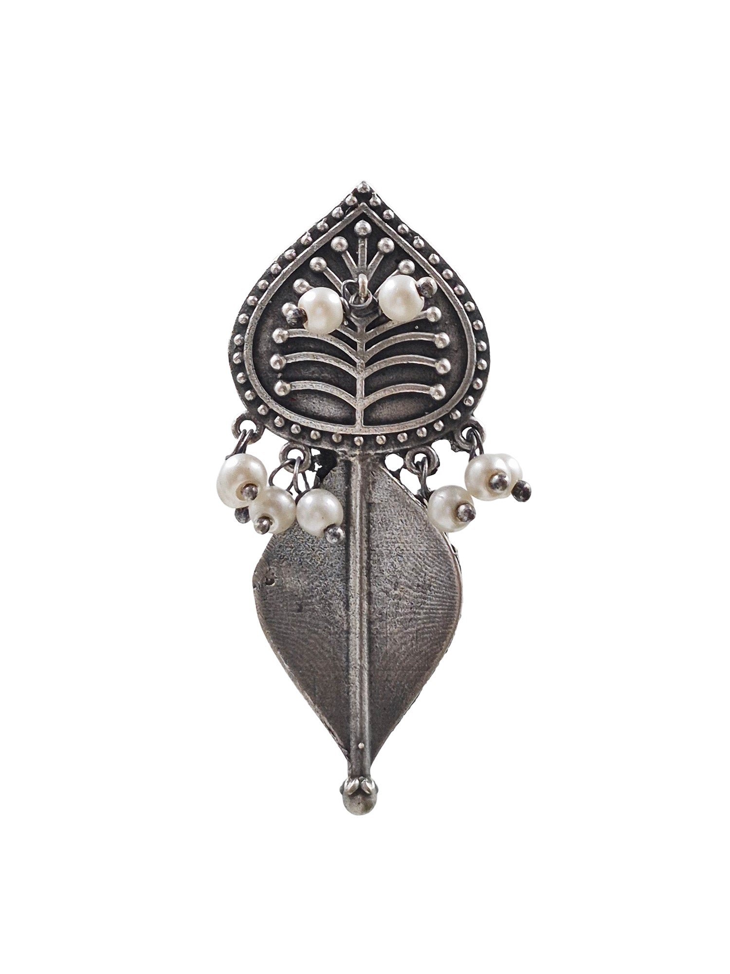 LAISHA SILVER LOOKALIKE EARRINGS